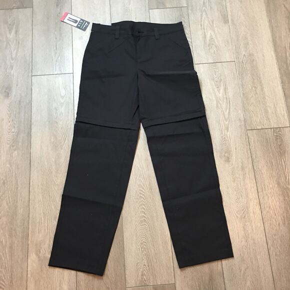 NWT Eddie Bauer Convertible Pants Women's Black Pants Size 8 - Picture 2 of 7